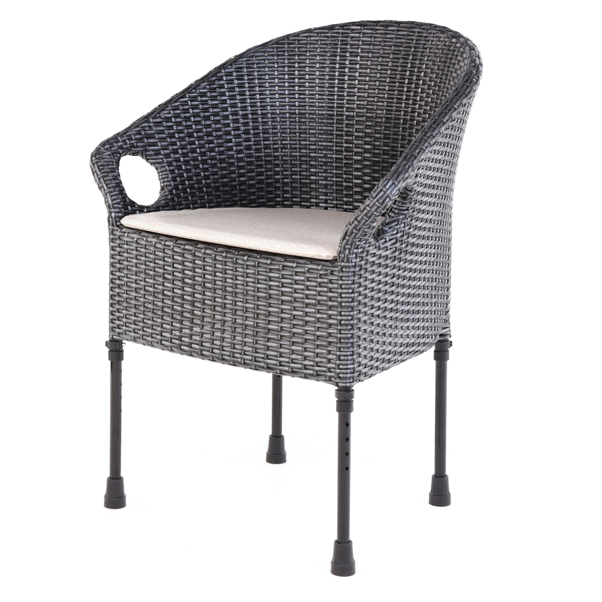 Albany Rattan Adjustable Commode Ideal for Bedrooms